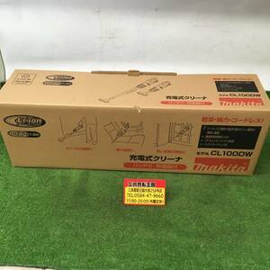 【未使用品】★makita(マキタ) 10.8v充電式クリーナー (1.3Ahバッテリx1/充電器) CL100DW　IT05IG9FJWY4