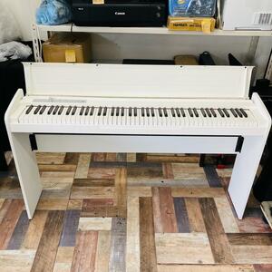 【A4421】KORG コルグ LP-180-BK 電子ピアノ ホワイト デジタルピアノ