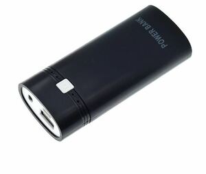 送料無料　未使用品　18650　2個用　バッテリー充電器ケース　パワーバンク　USB　インジケーター付き