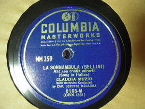 【US盤12吋SP】「BELLINI LA SONNAMBULA/MUSIO」COLUMBIA