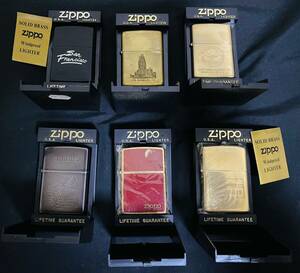 Zippo ジッポー オイルライター 6点まとめて　現状品