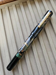 パイロット万年筆 吉田久斎 蒔絵 鳳凰 PILOT 18K F 限定品 激レア！