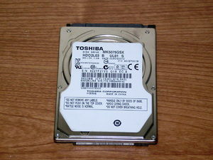 ★ 500GB ★ TOSHIBA 【 MK5075GSX 】 良品 ★50FT