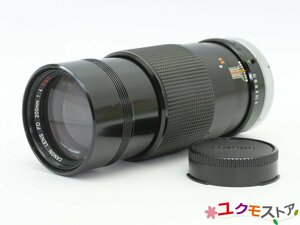 Canon キャノン FD 200mm F4 S.S.C MF 単焦点レンズ 現状品