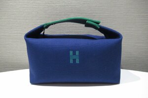 【未使用】 エルメス HERMES ブリットアブラックGM ブルーマリン バッグ ポーチ かばん BRB・バッグ・財布