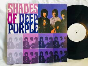 日本 プロモ盤ではなくテスト盤！ Shades Of Deep Purple ラベルにレコ番号 P8367W表記のみ　盤：綺麗（注：ラベル面シミ有） ジャケ：並