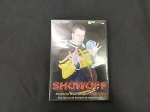 【D37】SHOWOFF with CDs　ショーオフ　Real Magic　リアルマジック　Edddy Ray　エディ・レイ　DVD　マジック　手品