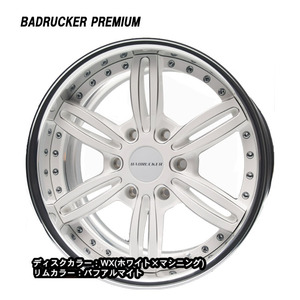 送料無料 ラブラーク 415 COBRA BADRUCKER PREMIUM 2P 9J-18 +57~12 6H-139.7 (18インチ) 6H139.7 9J+57~12【4本セット 新品】