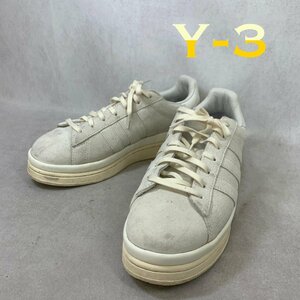 Y-3 HICHO ワイスリー ヒチョ HQ3663 厚底 レザー スニーカー ローカット スエード メンズ adidas YOHJI YAMAMOTO クリーム ホワイト 28cm