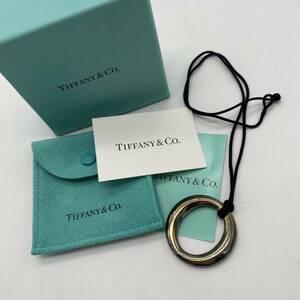 TIFFANY&Co. ティファニー ネックレス 紐 シルバー 925 アクセサリー P1167