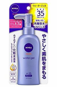 送料無料！ SPF35／PA＋＋＋ プロテクトウォータージェル ポンプ ニベアサン 140ｇ