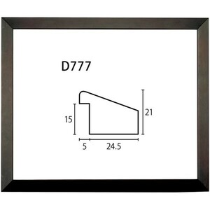 デッサン用額縁 木製フレーム D777 アクリル付 インチ