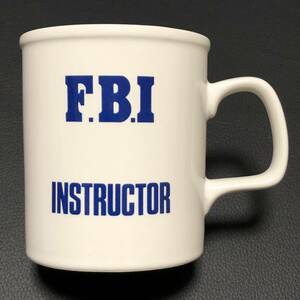 F.B.I　INSTRUCTOR　マグカップ　未使用　★★★★★送料込み★★★★★　入手困難　MGC　警察　ポリス　FBI