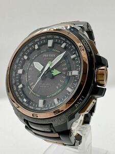 【カシオ1円〜】世界限定500本 CASIO PRO TREK PRX-7000GF 腕時計 中古 稼動品 T8652C