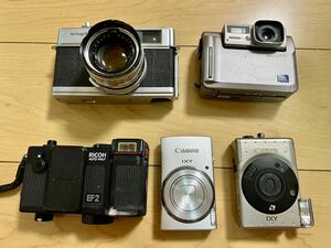 1円スタート Canon SONY MINOLTA RICOH カメラ まとめ売り 動作未確認