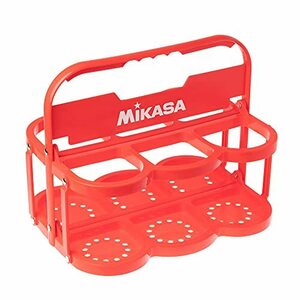 ミカサ(MIKASA) 折りたたみ式ボトルキャリアー(6本入) 赤 BC6-R 340×265×240mm