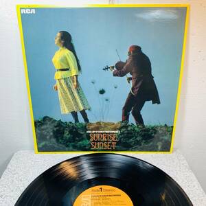 record　レコード　A GALLERY OF SCREEN MASTERPIECES ２　SUNRISE SUNSET　ミュージカルヒットナンバー　映画音楽　1円スタート