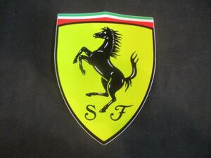 スクーデリア フェラーリ 純正 ステッカー 1枚 新品 L 133mmx180mm 95992904 シール デカール SCUDERIA FERRARI STICKER 送料120円定形郵便