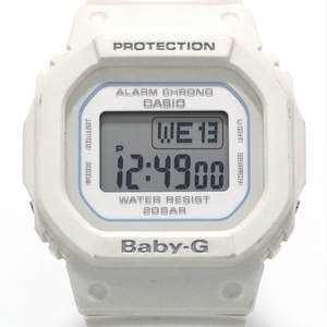 CASIO(カシオ) 腕時計 Baby-G BGD-560 レディース 白×ライトブルー