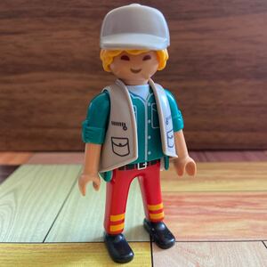 新品プレイモービル アクセサリー　貨物作業員　ドールハウス　ミニチュア　Kindly search playmobil yoru!