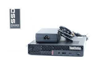 年式2020 Lenovo Thinkstation P340 Tiny 十世代 i5-10400 i7匹敵 メモリ16GB★SSD512GB /タイプC デスクトップ Windows11