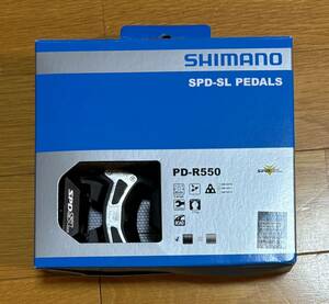 シマノ(SHIMANO) ペダル(SPD-SL) PD-R550 グレー/ブラック