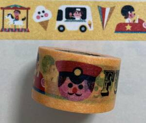 FUN マスキングテープ mtマスキングテープ マステ カモ井 washi adhesive tape