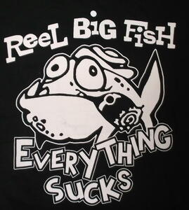 ★リール ビッグ フィッシュ Tシャツ REEL BIG FISH - S 正規品 ska operation ivy no doubt