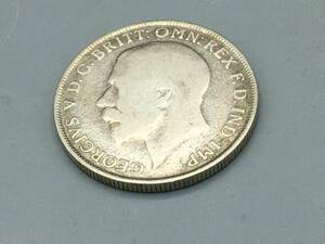 国内発送 英国 イギリス 銀貨 コイン 硬貨 1922年 1フローリン ジョージ５世 (61-60-11)