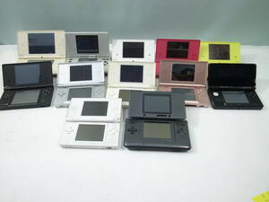 ◆1円～ ジャンク Nintendo DS(2台）DSi(4台）DSLite(4台）DSiLL（1台）3DS（1台）まとめて　※通電のみ確認