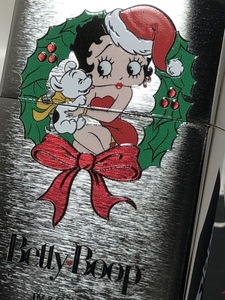 Zippo ベティ・ブープ / クリスマス Betty Boop / Xmas ロゴ 200　新品