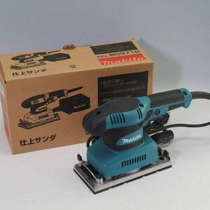 美品 動作品 makita マキタ 仕上げサンダ BO3710 電動研磨機◆821f02