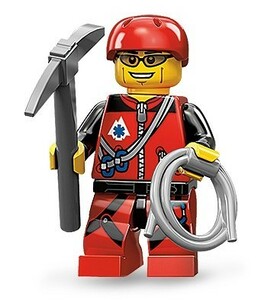 ★LEGO★ミニフィグ【シリーズ11】Mountain Climber(7100209)