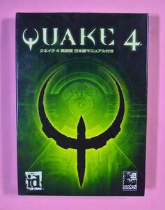 【1412】 ライブドア Quake 4 英語版 新品 未開封品 Livedoor クエイク オンライン対戦に対応 PCゲーム Windows用 アクション
