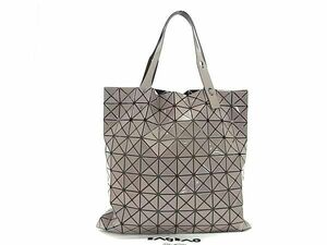 ■極美品■ BAO BAO ISSEY MIYAKE バオバオイッセイミヤケ PVC ハンドバッグ トートバッグ レディース メンズ ブラウン系 AX1128