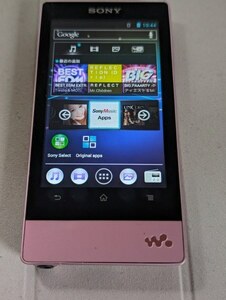 SONY ソニー WALKMAN ウォークマン Fシリーズ NW-F805 16GB ライトピンク Bluetooth Android　デジタル音楽プレーヤー　本体のみ　動作品 