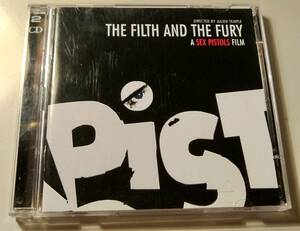 2枚組サントラ盤!SEX PISTOLS/THE FILTH AND FURY CD PUNK David Boowie Alice Cooper The Who CLASH セックスピストルズ　パンク　