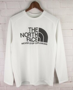 AT24554 THE NORTH FACE ノースフェイス ロングスリーブGTDロゴクルー 長袖Tシャツ NT61976 S ホワイト