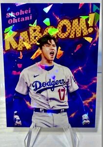 2024 大谷翔平 プリントサインアートカード 90’コミックスタイル