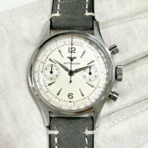 WITTNAUER 3256 Chronograph Cal.14Y Hand Winding Manual Vintage Longines ウィットナー ヴィットナウアー クロノグラフ 手巻き ロンジン