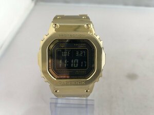 【CASIO　G-SHOCK】カシオ　ジーショック　GMW-B5000GD-9JF　腕時計　ブラック×ゴールド　SY02-ENY