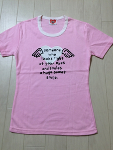 Tシャツ/ピンク