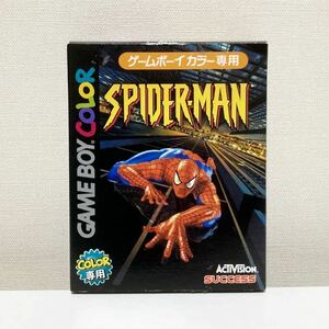 【レア】GB　スパイダーマン SPIDER-MAN　箱説ハガキ付き