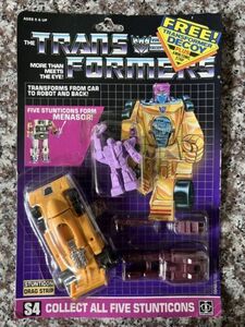 Transformers G1 Drag Strip Stunticon Decepticon 1986 MOC 海外 即決