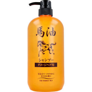 まとめ得 ジュンラブ 馬油シャンプー ダメージヘア用 1000mL x [2個] /k