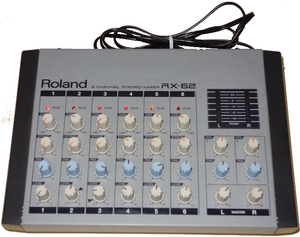 ステレオミキサー★ローランド Roland 6ch RX-62