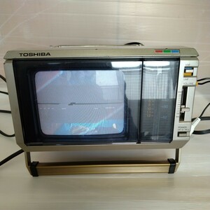 レトロ　東芝カラーテレビ　CITYBOY V5　5V5　