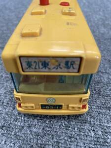 黄色バス　アンティーク　年代物　おもちゃ
