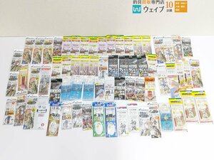 ヤマシタ 一荷専用仕掛 アジビシ、ハヤブサ 海戦早撃ち アジビシ ・イサキ 鯛 吹き流し 他 仕掛け各種 計67点 未使用品