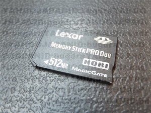 Lexar HORI メモリースティック PRO Duo 512MB 即決 送料無料